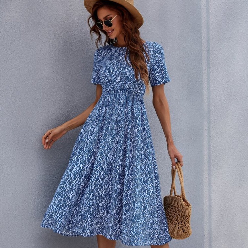 All Over Print A-line Dress
